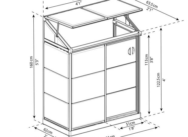SILVERLINE MAZE LEAN-TO MINI GREENHOUSE - Image 2