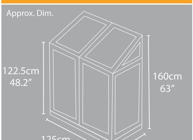 SILVERLINE MAZE LEAN-TO MINI GREENHOUSE - Image 7