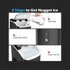 Advwin 15KG Nugget Ice Maker Countertop Portable Pebble Ice Machine - Image 2