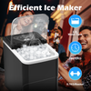 Advwin Ice Makers Countertop Self-cleaning Ice Machine - Image 2