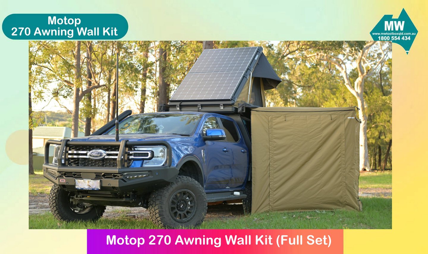 Motop Awning Wall Kit for 270 Freestanding Awning (Mk II) - Image 4