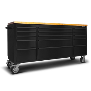 Daytona DBS72 Black Series 72 15 Drawer Work Bench Tool Trolley